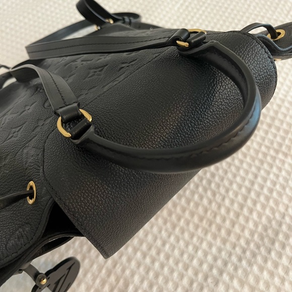 LOUIS VUITTON Empreinte Montsouris NM Backpack Black DISCONTINUED - Picture 14 of 16